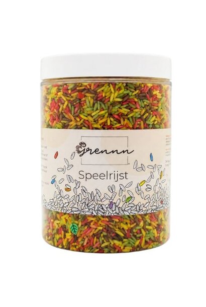 Grennn speelrijst herfst mix