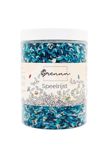Grennn speelrijst snow mix
