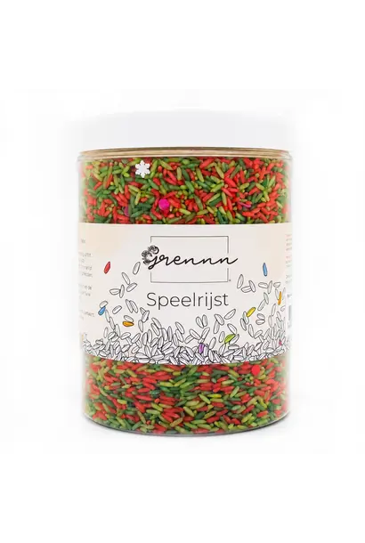 Grennn speelrijst kerst mix