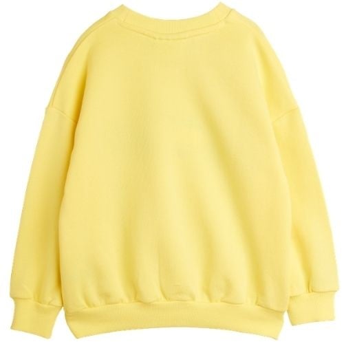 Mini Rodini car application sweatshirt yellow-7