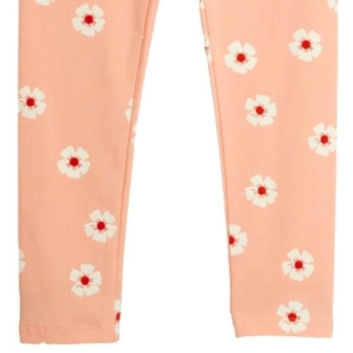 Mini Rodini flowers aop leggings pink-3