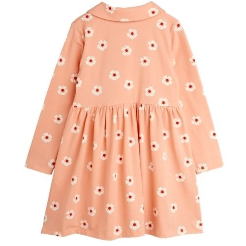 Mini Rodini flowers aop ls dress pink-4