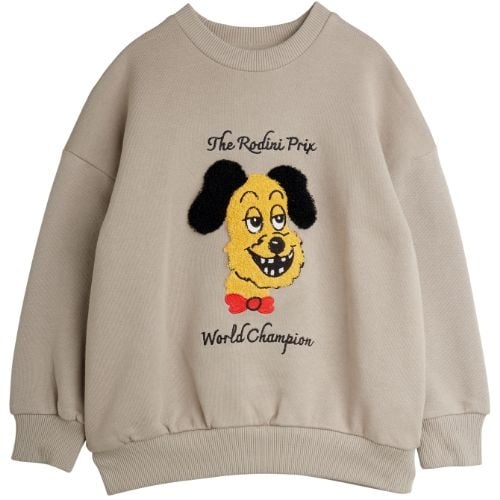 Mini Rodini rodini prix chenille sweatshirt grey-1
