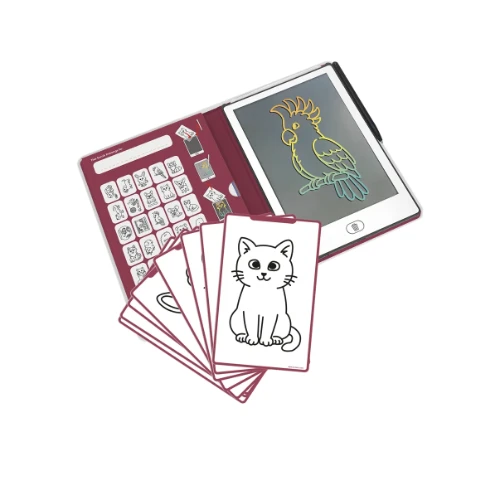 Kidywolf kidydraw mini tekentablet '30 huisdieren'-2