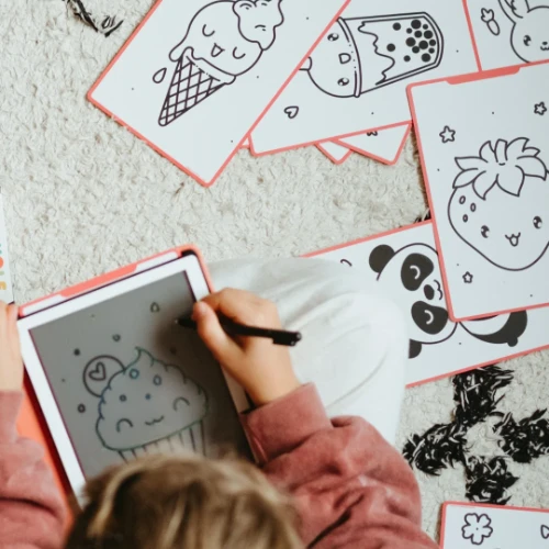 Kidywolf refil kidydraw mini 'princesses' et 'kawai'-6