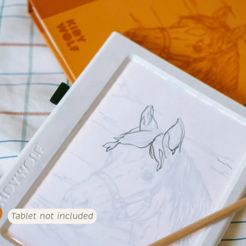 Kidywolf kididraw pad refill 8+ 'horses' 30 stuks-4