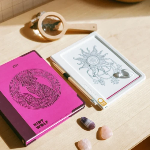 Kidywolf kididraw pad refill 10+ 'zen' 30 stuks-3