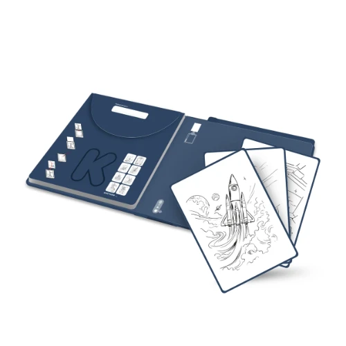 Kidywolf kididraw pad refill 10+ 'galaxy' 30 stuks-7