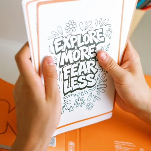 Kidywolf kididraw pad refill 10+ 'inspirational quotes' 30 stuks-4