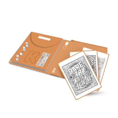 Kidywolf kididraw pad refill 10+ 'inspirational quotes' 30 stuks-7