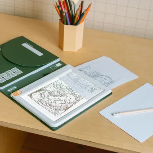 Kidywolf k-draw pad verlichte tekentafel 'meli melo'-5