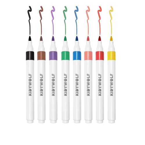 Kidywolf kidydraw kit 8x 'acrylic markers'-8