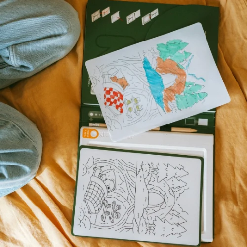 Kidywolf kidydraw kit 8x 'acrylic markers'-3