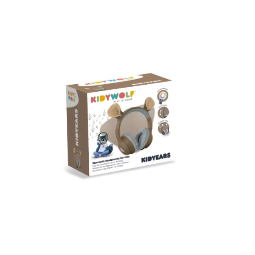 Kidywolf kidyears bluetooth hoofdtelefoon beer-3