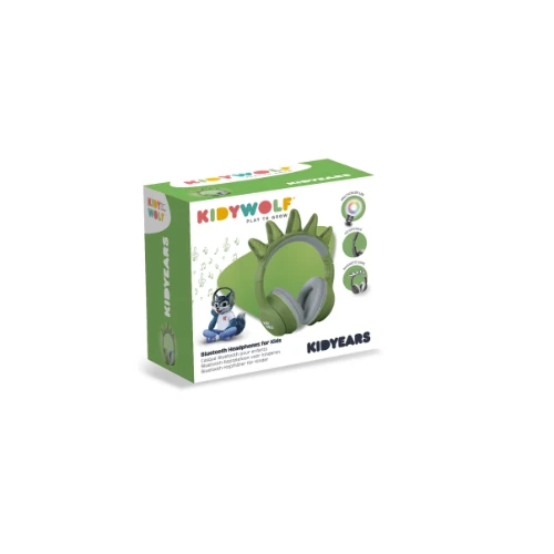 Kidywolf kidyears bluetooth hoofdtelefoon dinosaurus-3