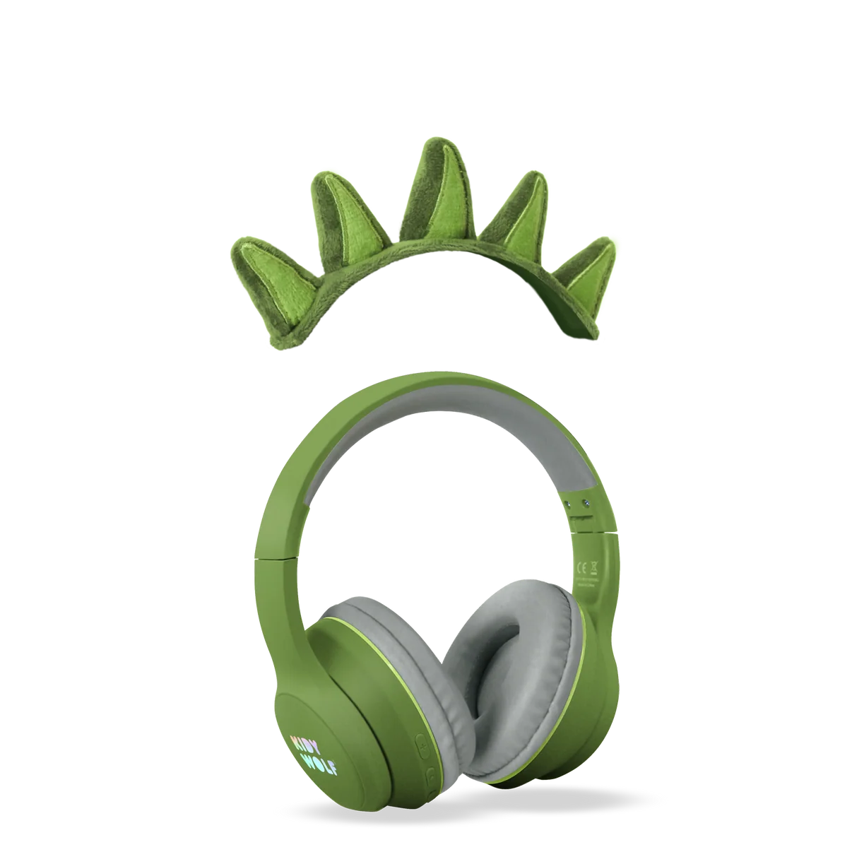 Kidywolf kidyears bluetooth hoofdtelefoon dinosaurus-2