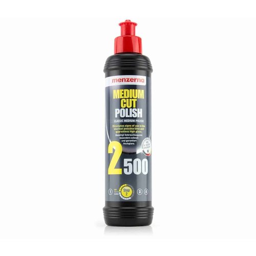 Menzerna Car Polish Medium Cut 2500 ,250 ml van Mernzerna