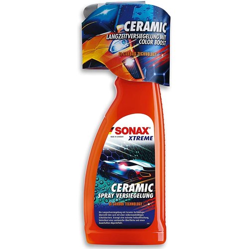 Sonax SONAX XTREME keramische spray verzegeling (750 ml) tot 4 maanden langdurige bescherming tegen vuil, insecten en strooizout NIEUW!