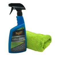 Hybrid Ceramic Wax 768 ml Quick Detailer met Micrpfiber poetsdoek 40 x 40 380 gr/m2