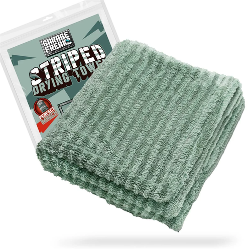 Garage Freaks Garage Freaks - STRIPED DRYING TOWEL - 1 x Droogdoek 50x80cm 1300 gsm