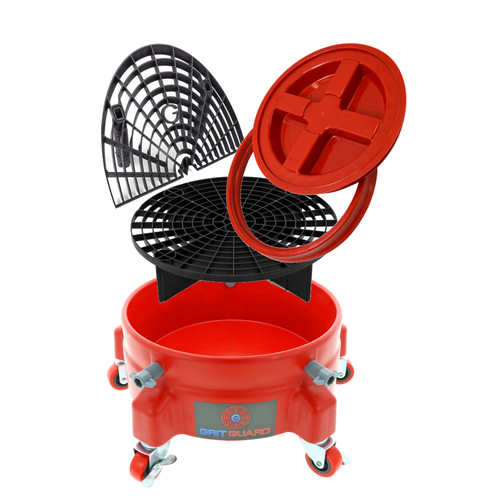 Grit Guard Grit Guard Trolly set bestaande uit; Grit Guard Trolly, Grit Guard Grit, Grit Guard Washboard, GammaSeal