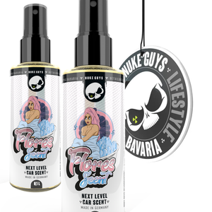 Nuke Guys 2 x Nuke Guys Car Scent Flores Scent 100 ml nu met geurhanger!