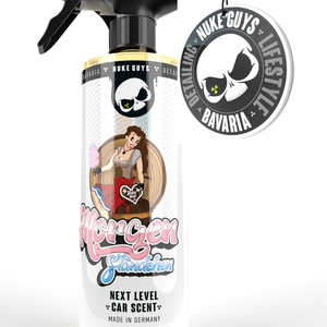 Nuke Guys Car Scent - Luchtverfrisser - 0,5 L Morgenstond mit verstuiver. Nu met gratis geurhanger.