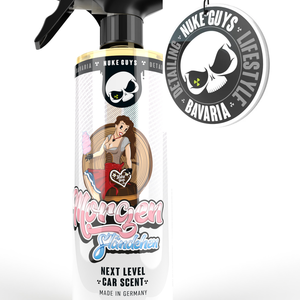 Nuke Guys Nuke Guys Car Scent - Luchtverfrisser - 0,5 L Morgenstond mit verstuiver. Nu met gratis geurhanger.