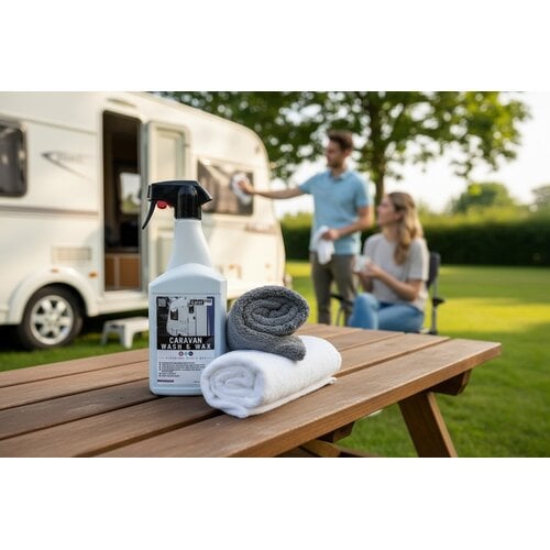 Valet pro Carvan en Camper wash& Wax