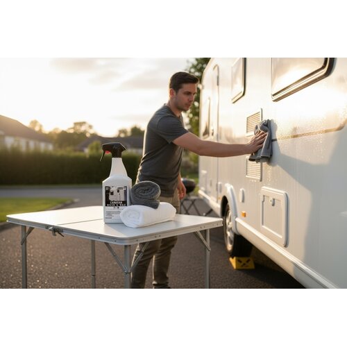 Valet pro Carvan en Camper wash& Wax