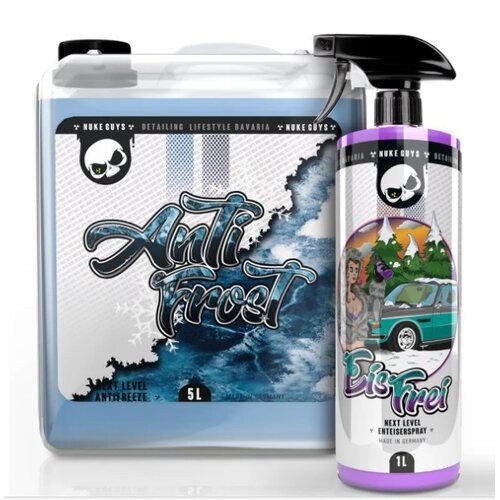 Nuke Guys antivries met anti IJsvrij ruitenspray Nuke Guys antivries met anti IJsvrij ruitenspray