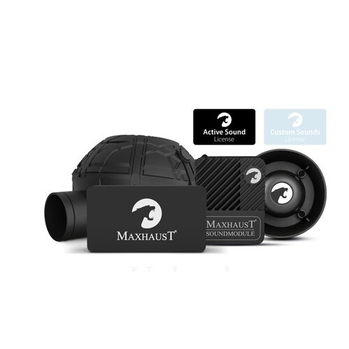 Maxhaust Maxhaust soundbooster incl active en-of custom sounds Maxhaust Maxhaust soundbooster incl active en-of custom sounds