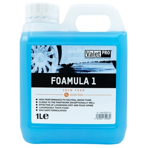 ValetPro SnowFoam / Foamula 1 - - Snow Foam Voorwas ValetPro SnowFoam / Foamula 1 - - Snow Foam Voorwas