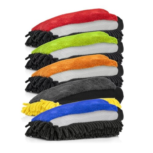 Nuke Guys Detailmate-Wash-Mitt met drie werkzame zijdes Nuke Guys Detailmate-Wash-Mitt met drie werkzame zijdes