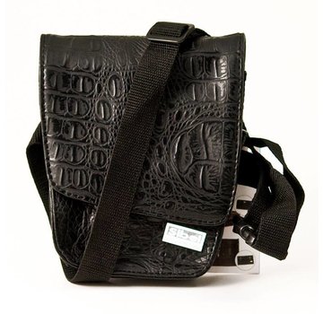 Sibel Holster Trio Crocolook voor 3 scharen