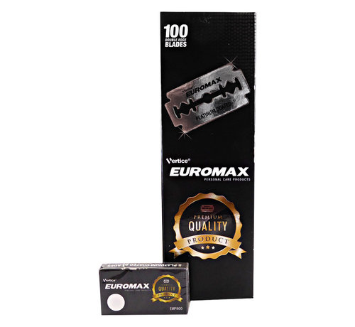 EUROMAX Double Edge Blades 100 Stuks