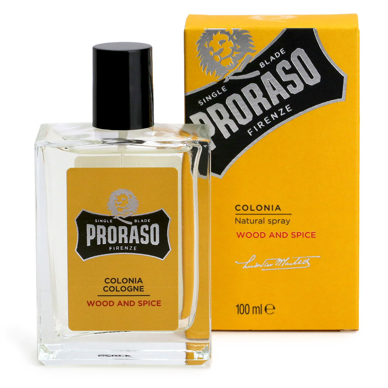 Proraso Wood and Spice Cologne 100ml Nu Bestellen? www.barbierzaak.nl ...