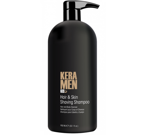 KIS KeraMen Hair & Skin Shaving Shampoo 950ml