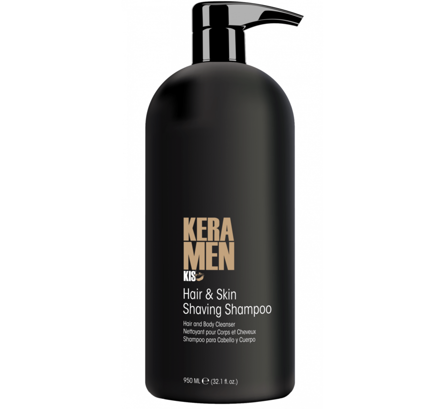 KeraMen Hair & Skin Shaving Shampoo 950ml