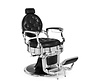 Barberchair Kirk Black / Chrome