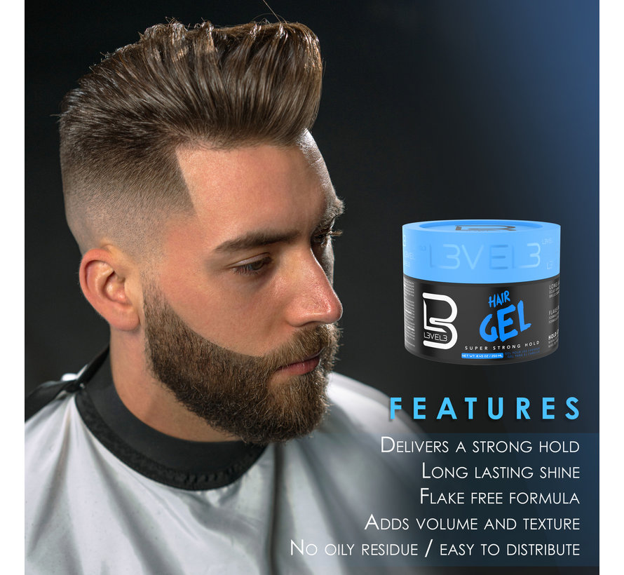 Super Strong Hair Styling Gel 250ml