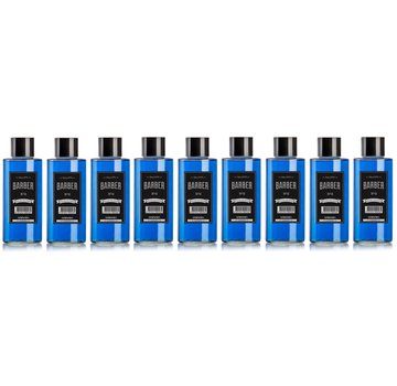 MARMARA BARBER Cologne NO2 Blauw 500ml Glass Bottle BOX - 9 STUKS