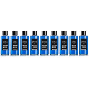 MARMARA BARBER Cologne NO2 Blauw 500ml Glass Bottle BOX - 9 STUKS