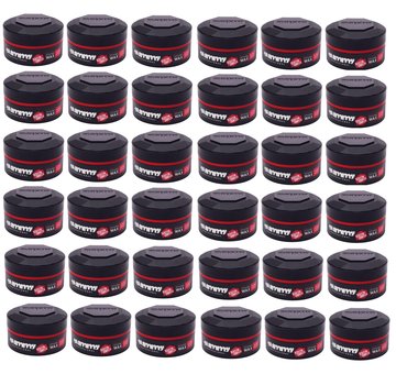 Gummy Styling Wax Ultra Hold 150ml Rood  -DOOS - 36 stuks