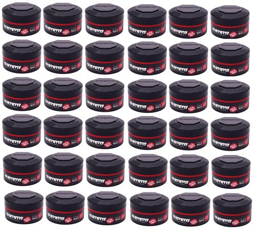 Gummy Styling Wax Ultra Hold 150ml Rood  -DOOS - 36 stuks