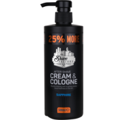 The Shave Factory Cream & Cologne 2in1 500ml SAPPHIRE