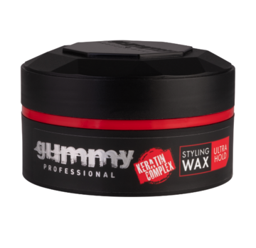 Gummy Styling Wax Ultra Hold 150ml Rood