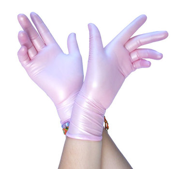 LEVEL3 Nitrile Gloves Pink