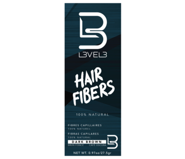 LEVEL3 DARK BROWN Hair Fibers