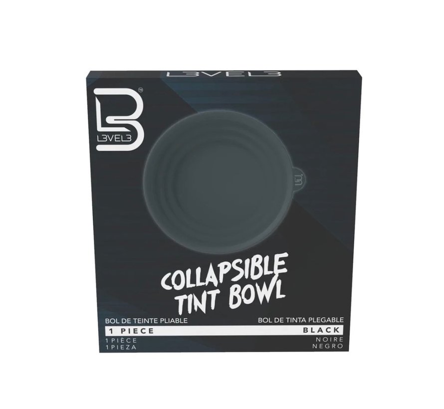 Opvouwbare ( Collapsible) Tint Bowl BLACK - 12 STUKS